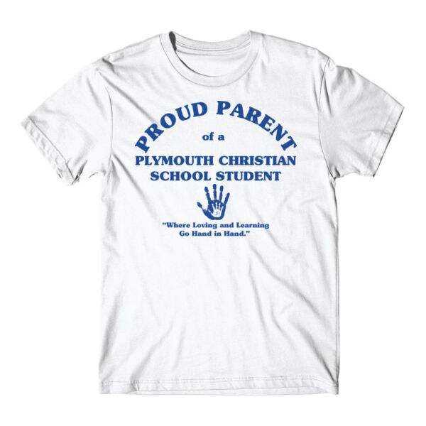 PLYMOUTH - PROUD PARENT - ADULT - WHITE WITH BLUE Thumbnail