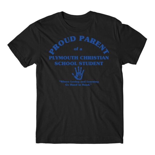 PLYMOUTH - PROUD PARENT - ADULT - BLACK WITH BLUE Thumbnail